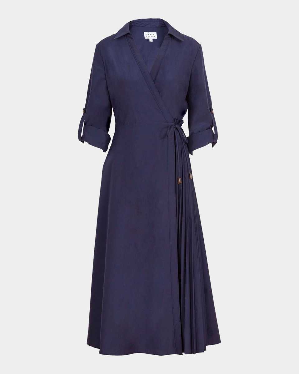 Shivon Midi Wrap Dress